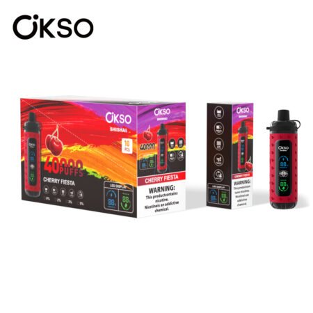 OKSO Shisha Max 40K E-Cigarette in Multiple Flavors