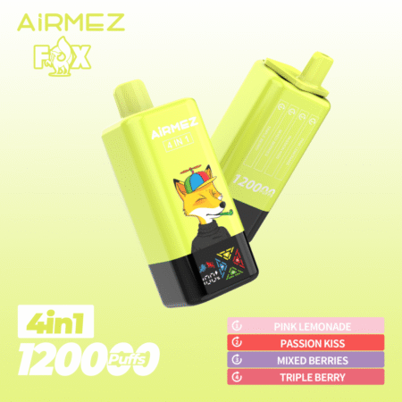 Airmez FOX 120K Smart Vape Screen Display Function