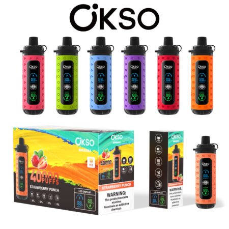 OKSO 40K Puff Vape Box for Wholesale Europe