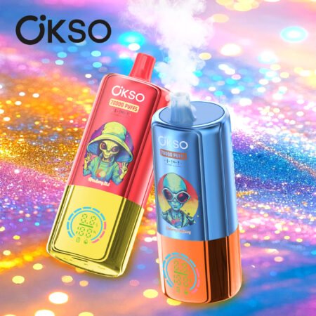 OKSO 3in1 70K Rechargeable Disposable Vape with Screen