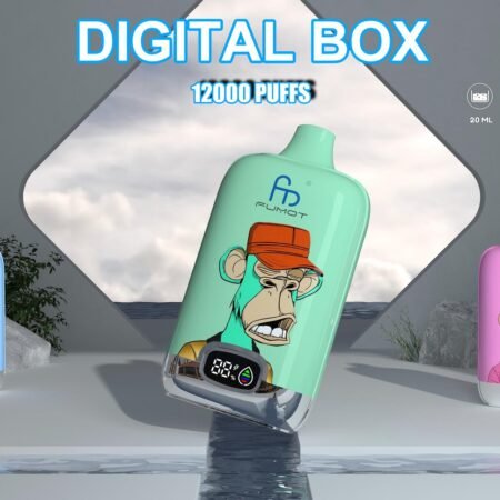 Fumot 12K Disposable Vape 12000 Puffs Digital Box