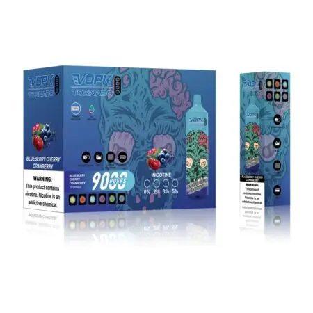 VOPK TORNADO 9K mini vape with 18ml e-liquid