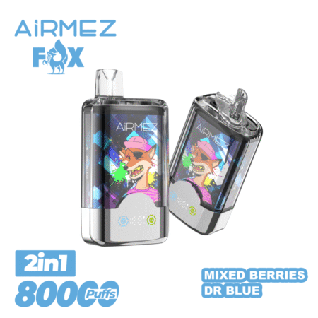 Airmez FOX 80K Dual Flavor Disposable E-Cigarette