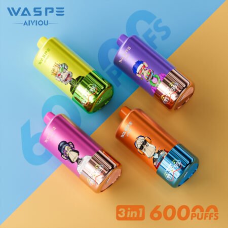 WASPE 60K vape LED screen rechargeable