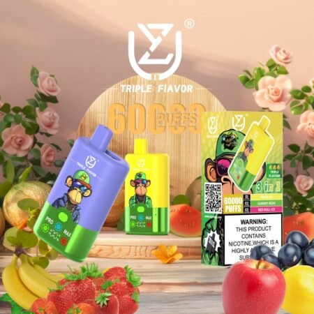 UZY 60K Best Rechargeable Disposable Vape