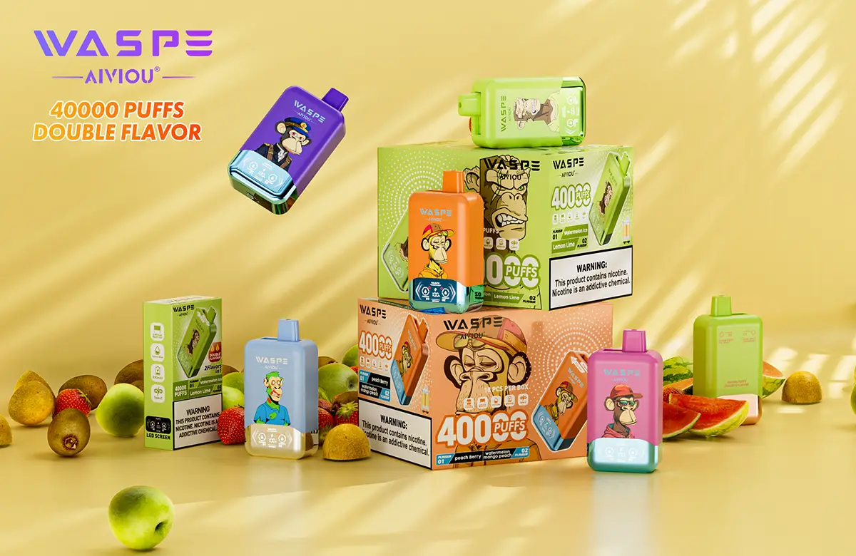 Vaper WASPE 40000 puffs double flavor