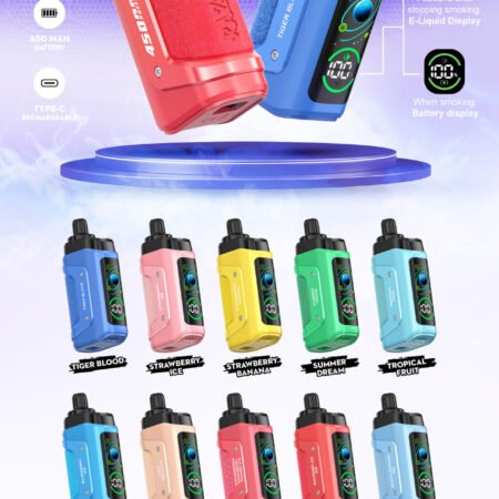 razz bar 45000 disposable vape pod mr blue flavor