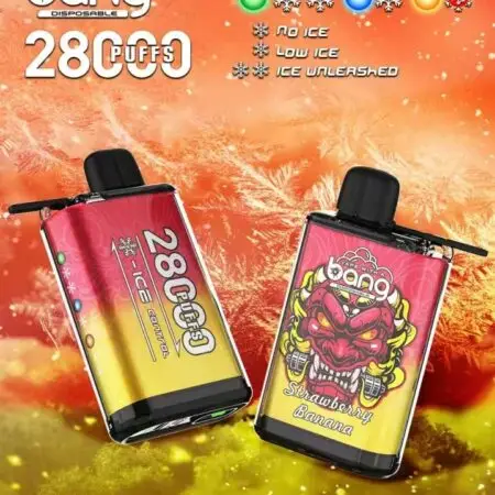 Bang King 28K vape box compact design