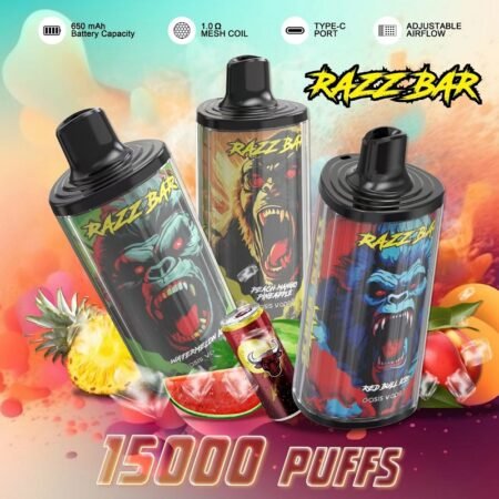 razz bar 15000 disposable vape flavors lineup