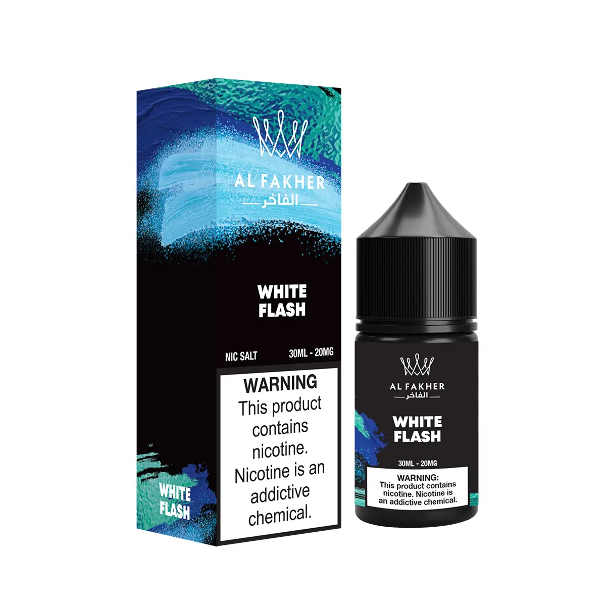 Al Fakher 30mg nicotine e liquid – bottle and pipette view