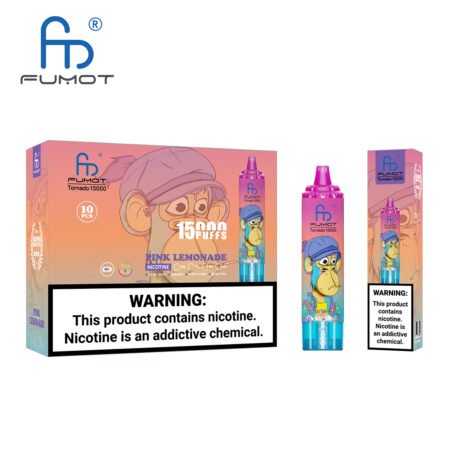 Fumot vape 15000 Peach Ice flavor disposable vape