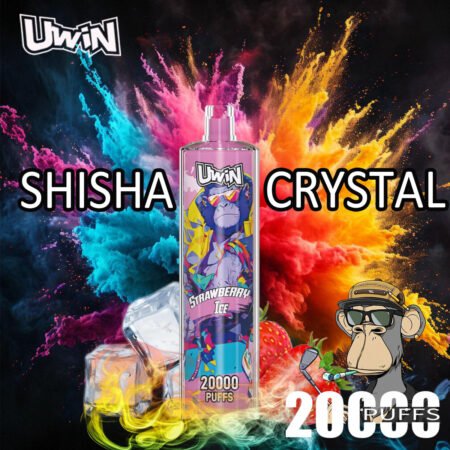 UWIN 20K SHISHA HOOKAH Crystal Vape Stylish Design