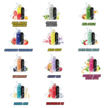 fumot peach mango watermelon vape 20000 puffs