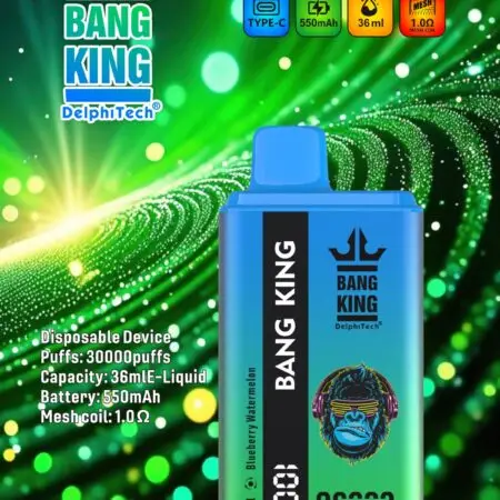 Bang King 30K mesh coil big puff disposable e-cigarette