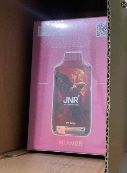 JNR Falcon X 18K Disposable Vape – Puff JNR 18000 Puffs Crystal Vape Pen with Digital Display