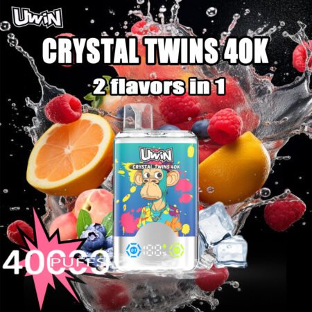 Twins Crystal 40K vape box packaging wholesale