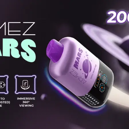 Airmez Mars 20K dual airflow disposable e-cigarette