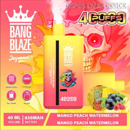 Bang King 40K handy vape with Type-C fast charging