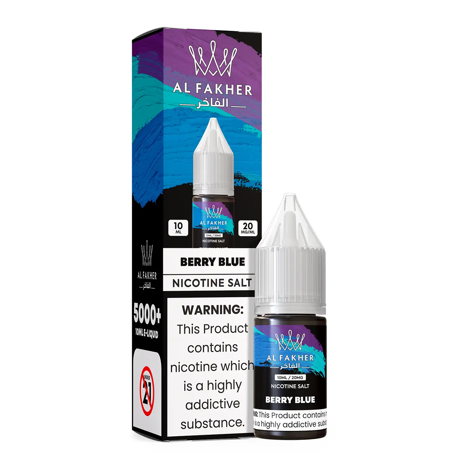Al Fakher 10ml 20mg e liquid bottle