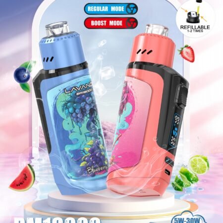 Boost mode feature Lavande BM 18000 smart vape