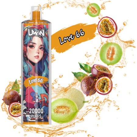 UWIN 20K SHISHA HOOKAH Crystal Disposable Vape Front View