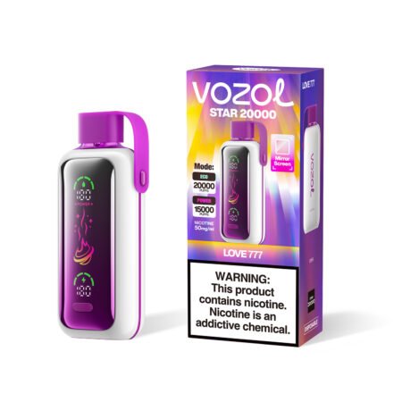 Vozol Star Love 777 Flavor Disposable Vape