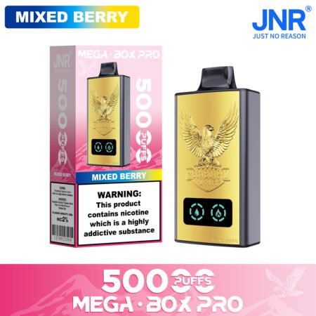 JNR Megabox 50k vs 25k Disposable Vape Comparison
