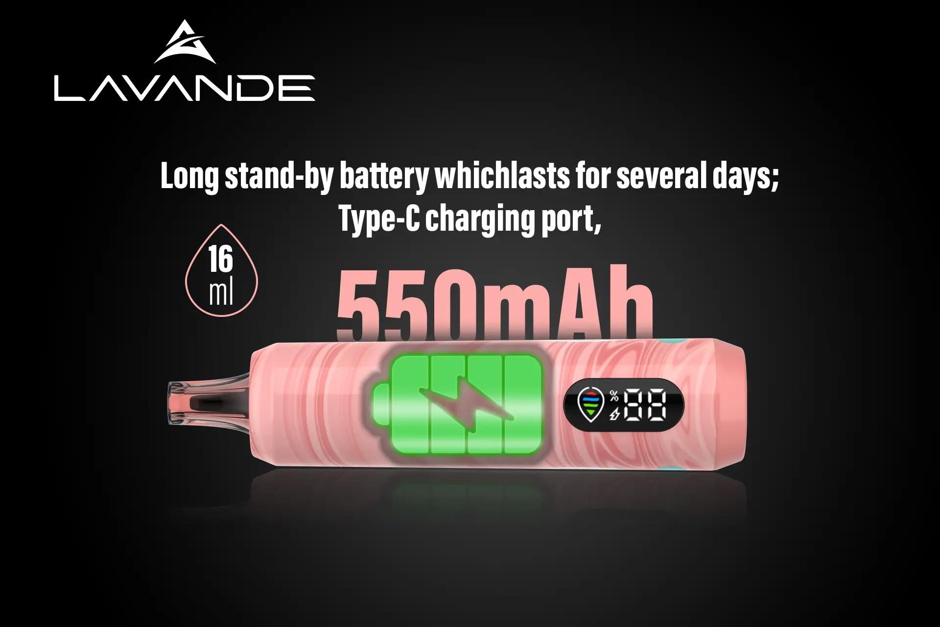 NEBULA 15K rechargeable disposable vape pen with mesh coil