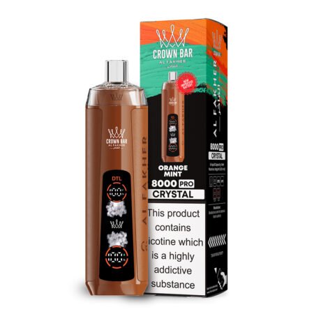 Al Fakher crown bar 8k shisha inspired disposable vape