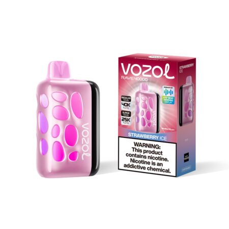 Vozol Rave 40K Watermelon Ice Flavor Vape