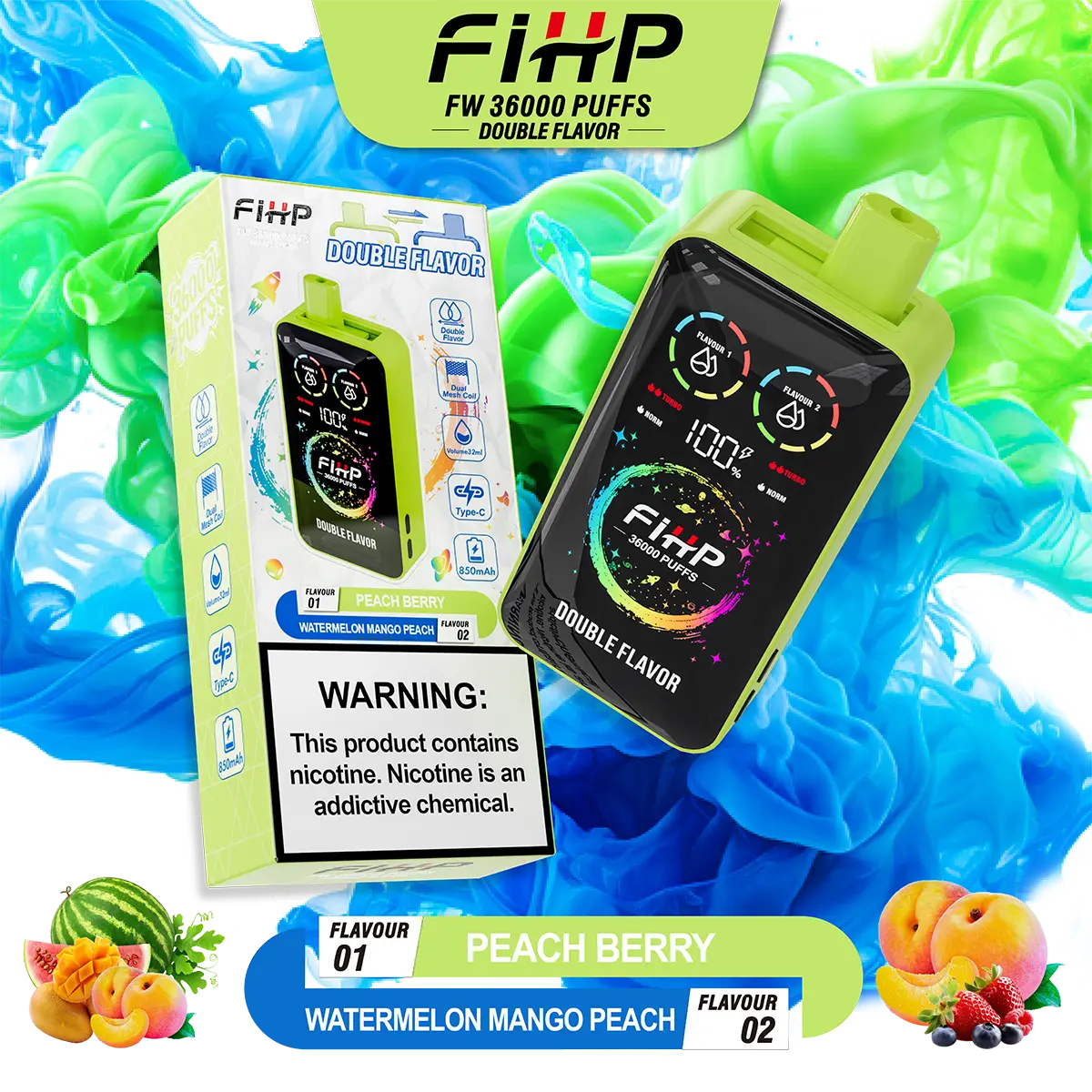 FIHP 36k vape wholesale Europe disposable pen