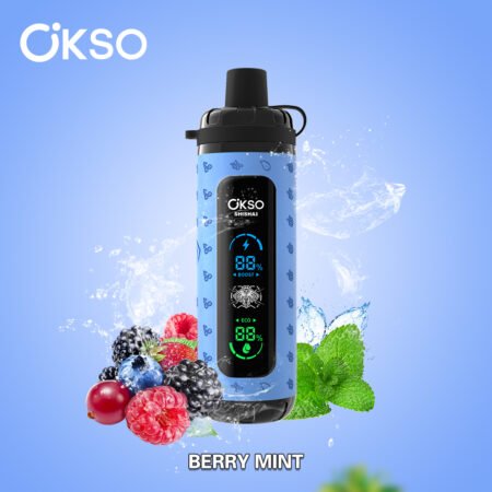 OKSO Shisha Max 40K Rechargeable Disposable Vape Packaging