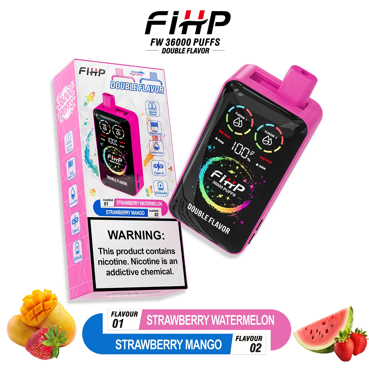 FIHP mini vape stylish design 36000 puff