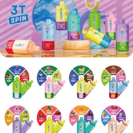 MRVI 60K triple flavor switch smart vape box