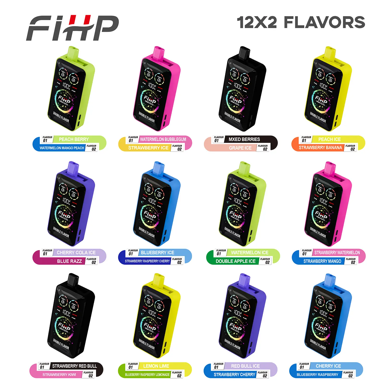 FIHP best disposable vape 36000 puffs flavor