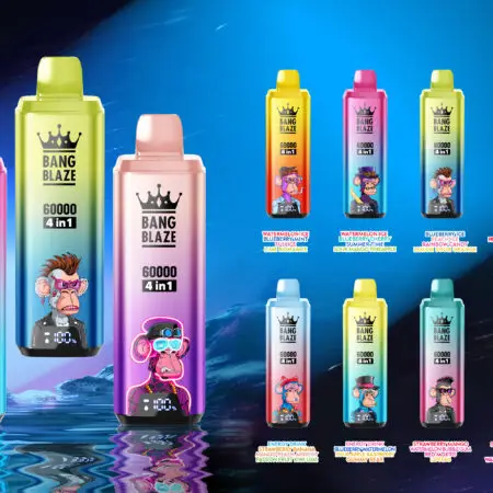 bang king 60K 4-in-1 multi flavor disposable vape with 56ml e-liquid