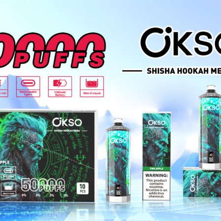 Crystal Shisha Inspired OKSO 50K Vape Device