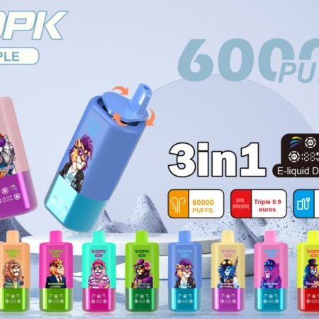 VOPK Mesh Coil Disposable E-Cigarette Close-up