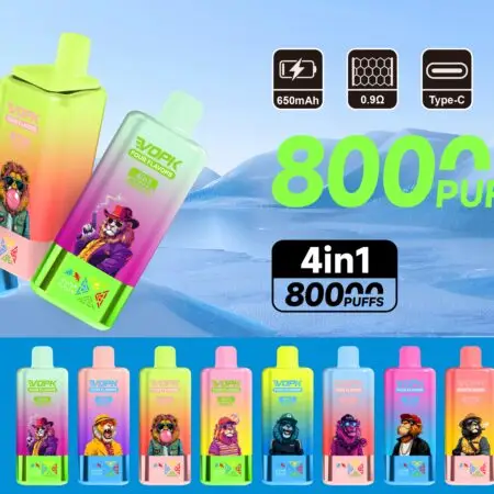 Smart LED screen vape by VOPK