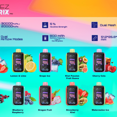 Airmez Matrix 30K Disposable Vape 30000 Puffs Full Screen