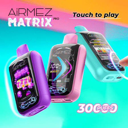 Airmez Matrix 30K Rechargeable Vape with Dual Mesh Coil