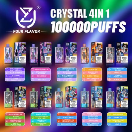 UZY 100K flavors lineup assorted box