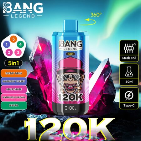Bang Legend 120K Disposable Vape Front View